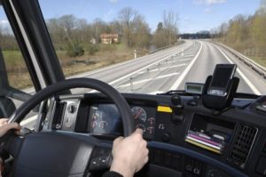 Driver Inside the Cab