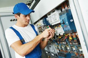Electrician Working