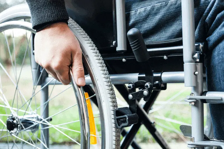 Man in a Wheelchair