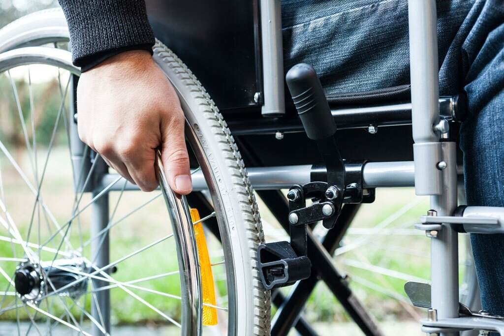 Man in Wheelchair