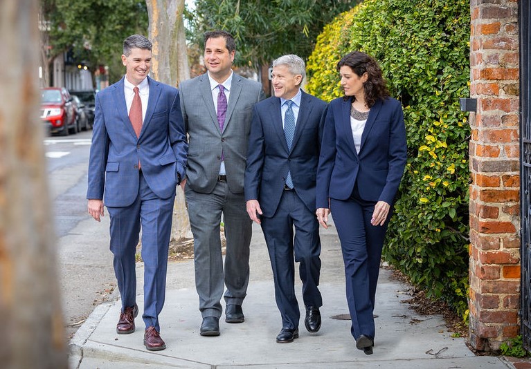 Attorneys Jed Cain, Soren Gisleson, Brian Katz & Mikalia Kott