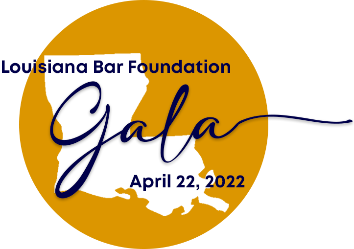 Louisiana Bar Foundation Gala Logo