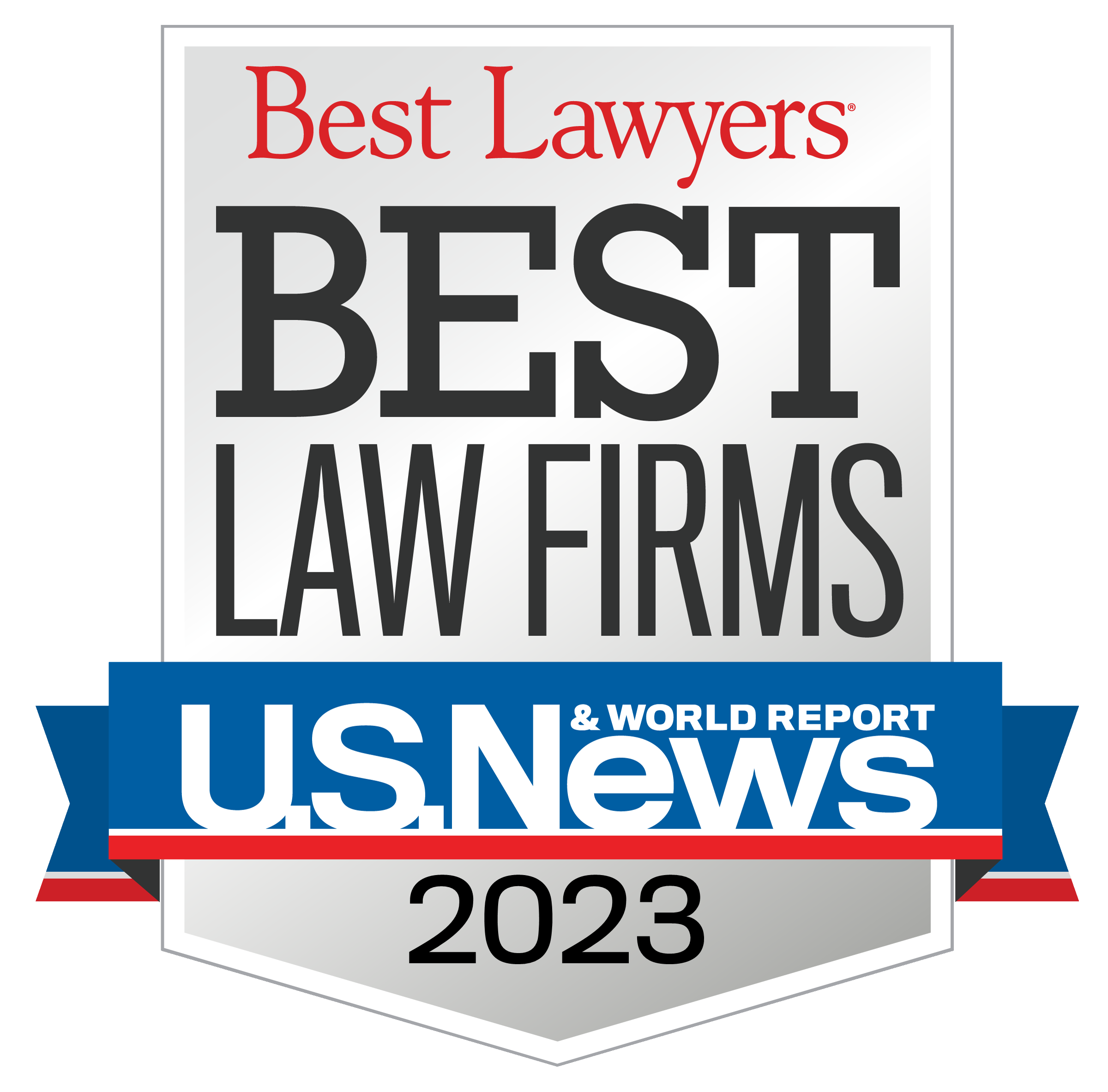 US NewsBest Law Firms 2023 Logo