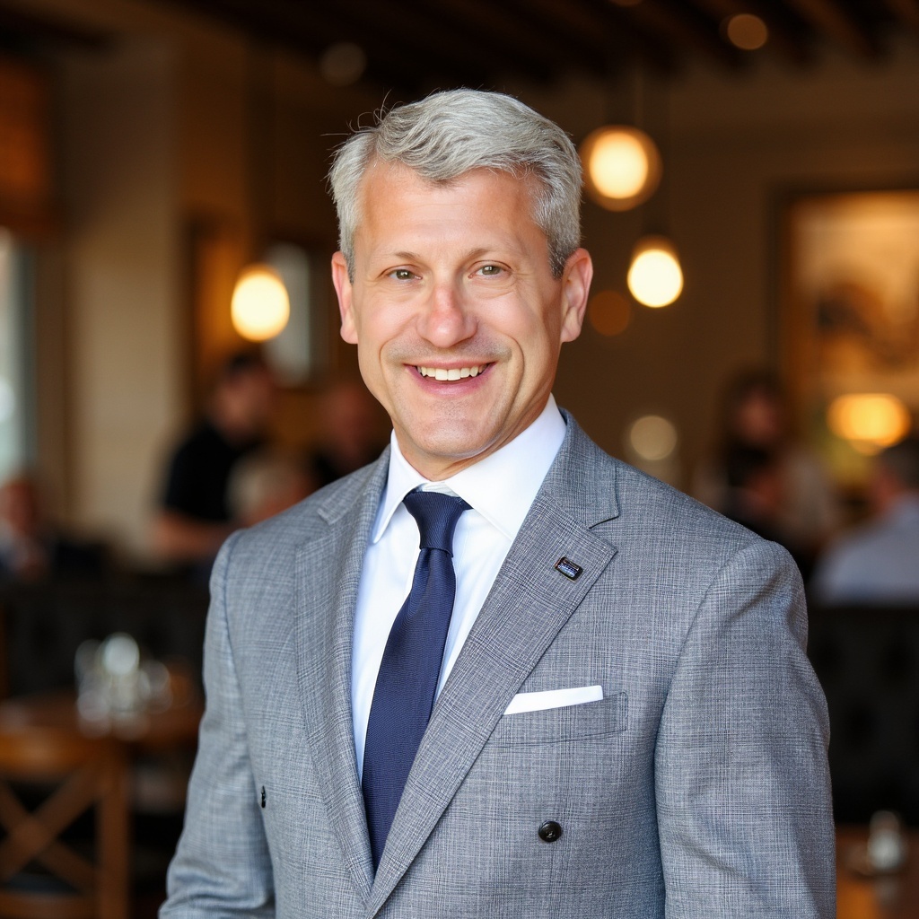 Brian Katz 2026 headshot in a suit.